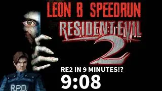 Thumbnail: Resident Evil 2 (1998) Leon B Scenario in 9 Minutes - Speedrun Experiment