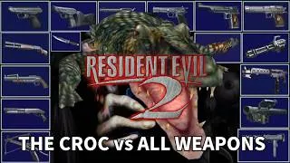 Thumbnail: Resident Evil 2 (1998) The Croc VS ALL Weapons