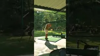 Thumbnail: Through hiatus years, luckily the swing is still have us #shorts #golfswing #golf #golfing #golfer