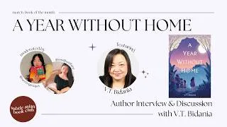 Thumbnail: Interview with V.T. Bidania, author of A Year without Home (March 2026 BOTM) | Eps. 6