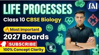 Thumbnail: Life Processes Class 10th CBSE 2026-27 | Heterotrophic Nutrition  | pt:5