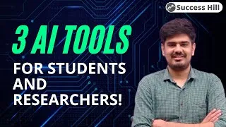 Thumbnail: AI Tools for Students or Researchers | Nitin | SuccessHill