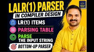 Thumbnail: LALR(1) Parser in Compiler Design | Parsing Table | Check Whether Grammar is LALR(1) or Not