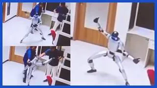 Thumbnail: Robot Went FULL KUNG FU Mode and Starts Kicking Everyone!