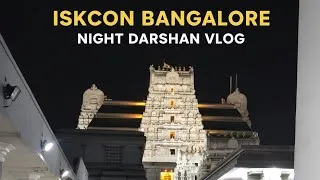 Thumbnail: Iskcon temple banglore night vlog with my wife #viral #iskcon #viralsong #trending #vlog 
