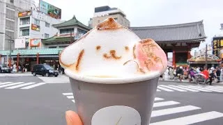 Thumbnail: Cutest 3D Latte Art in Tokyo ☕️｜HATCOFFEE, Asakusa 🇯🇵