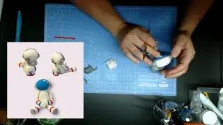 Thumbnail: Space Themed | Astronaut and Moon Cake Topper | #sugarbrush