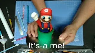 Thumbnail: Wahoo! It's a Me | A Mario Cake Topper | #sugarbrush