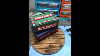 Thumbnail: Satisfying Build: Scrabble & Rummikub Cake | #sugarbrush