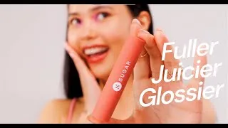 Thumbnail: Introducing SUGAR's Glide Peptide Plumping Gloss Stick | SUGAR Cosmetics