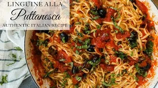 Thumbnail: Linguine alla Puttanesca recipe