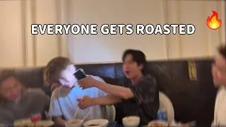 Thumbnail: BTS sharing 4 braincells and crashing out on live
