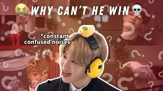 Thumbnail: Jimin's never-ending LOSING CURSE in Run BTS | "jimin's instincts are rarely right"-jin