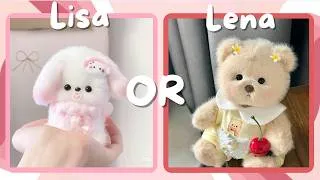 Thumbnail: Lisa or Lena 🧸 #lisa  #lena #lisalena #lisaandlena