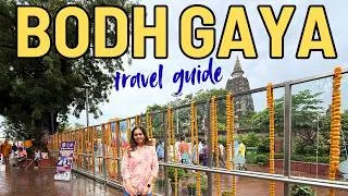 Thumbnail: BODH GAYA Guide 🇮🇳 How to reach, Mahabodhi Temple, Tourist Places, Stay & Food