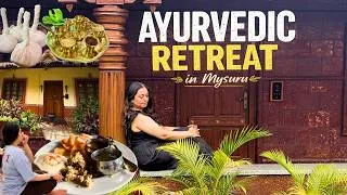 Thumbnail: Burnout made me book an AYURVEDIC Retreat | Indus Valley Ayurvedic Centre, Mysuru 🌿