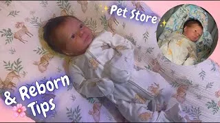 Thumbnail: Taking my Reborn Baby Doll to the Pet Store 🐾 | & Reborn Tips for New Collectors 