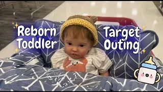 Thumbnail: Reborn Toddler Outing to Target! Realistic Toddler Doll goes Shopping! 🛍️ 
