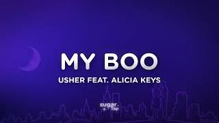 Thumbnail: USHER - My Boo (Lyrics) feat. Alicia Keys