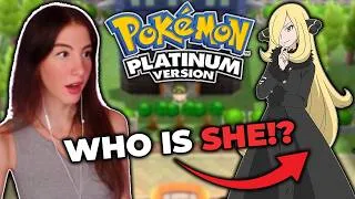 Thumbnail: MEETING CYNTHIA FOR THE FIRST TIME! | Pokémon Platinum (First playthrough) Pt. 2
