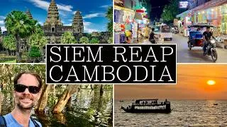 Thumbnail: 6 Unforgettable Days in SIEM REAP, CAMBODIA: Angkor Wat, Floating Village, Markets, Travel Vlog 2026