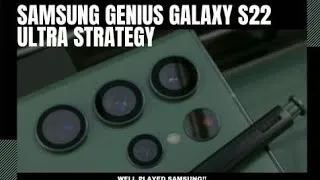 Thumbnail: #Samsung Genius #Galaxy #S22 Ultra Strategy - Goodbye iPhone