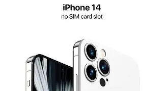 Thumbnail: New rumor implies iPhone 14 may ship without a SIM card slot #apple #iphone
