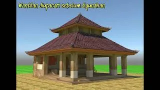 Thumbnail: Model of the Wantilan Hall at Penataran Bukian Temple