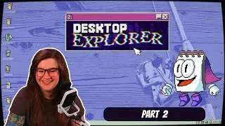 Thumbnail: The puzzles are IN the computer?! - Desktop Explorer Part 2