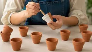 Thumbnail: 🪴😍 Look What I Did With Tiny Flower Pots! DIY Idea