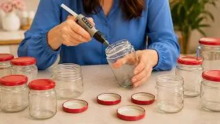 Thumbnail: Don't throw away glass jars. Transform them into wonderful decorative bottles!o output