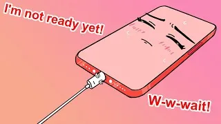 Thumbnail: iPhone Tries Wired Charging for the First Time | Animated Short Comedy