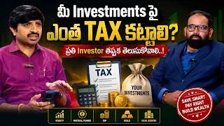Thumbnail: Investment Tax Explained in Telugu | New Income Tax Return Filing 2026-27 | CA RAVINDRA | SumanTV