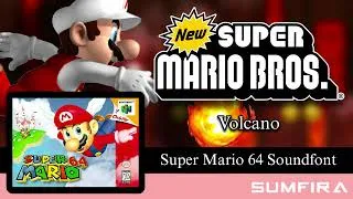 Thumbnail: New Super Mario Bros. - Volcano (Super Mario 64 Soundfont)