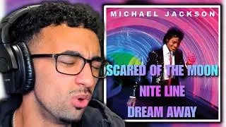 Thumbnail: Listening To Unreleased Michael Jackson | Scared Of The Moon + Nite Line + Dream Away (Reaction)
