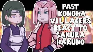 Thumbnail: Past Konoha Villagers React To Sakura Haruno // 🇪🇸/🇺🇸 // Gacha React