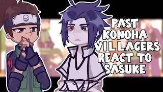 Thumbnail: Past Konoha Villagers React To Sasuke // 🇷🇺/🇺🇸 // Gacha React