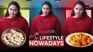 Thumbnail: Gym 🏋️‍♀️ Pills 💊 Saree 👗 Food 🍗 Idhe naa Lifestyle Nowadays 😳