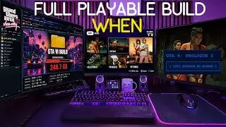 Thumbnail: GTA 6 FULL PLAYABLE BUILD LEAK! 😱 WHEN WILL IT BE RELEASED?