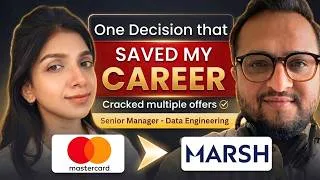 Thumbnail: One decision that made me a solid data engineer! Career mistake I stopped making | Career Roadmap