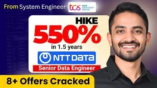 Thumbnail: Trendytech Student Success | Cracked SNOWFLAKE & NTT Data | Multiple Offers | Service to Product