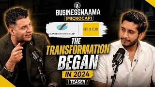 Thumbnail: The Transformation Began in 2024… What’s the Next Move? | Teaser | Businessnaama | Gini & Jony
