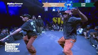 Thumbnail: Boogie Boy B & Frenkyz vs Sapoo & Evion JUDGE BATTLE Hiphop Forever | Weekender 2026