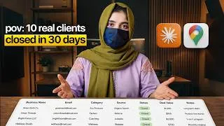 Thumbnail: POV: I closed 10 Real clients with Google Map & Claude AI