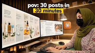 Thumbnail: POV: I Created 30 Social Media Posts in 30 Minutes Using Claude AI