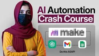 Thumbnail: No Code AI Automation Complete Crash Course 2026