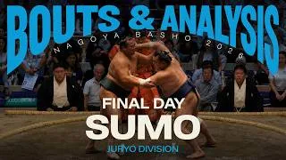 Thumbnail: GRAND SUMO: Day 15 of the July 2026 Nagoya Basho Tournament | Juryo Division
