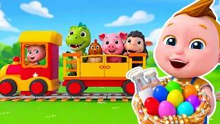 Thumbnail: The Animals On The Farm | Animals and Farm Song for Kids | Sumo Bo Nursery Rhymes