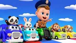 Thumbnail: Learn Colors with Spinning Wheels | Firefighter, Police, Doctor - Jobs Song for Kids | Sumo Bo