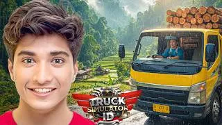 Thumbnail: TRANSPORTING WOOD... Via Mountain Road of Indonesia (Truck Sim ID)